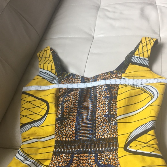 Beautiful Handmade Africa print sexy dress - Picture 7 of 8